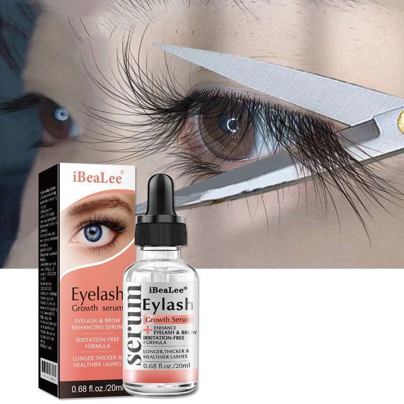 Black Curling Eyelash Essence - Natural & Long-lasting 20ml