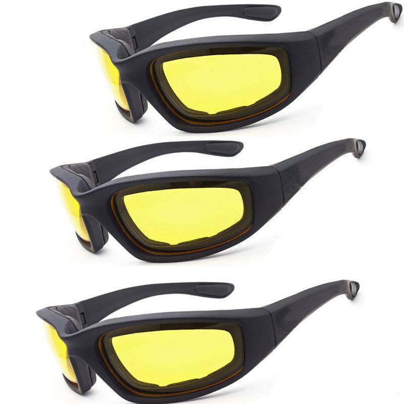 Cycling Sunglasses with UV400 Protection - Yellow Lenses