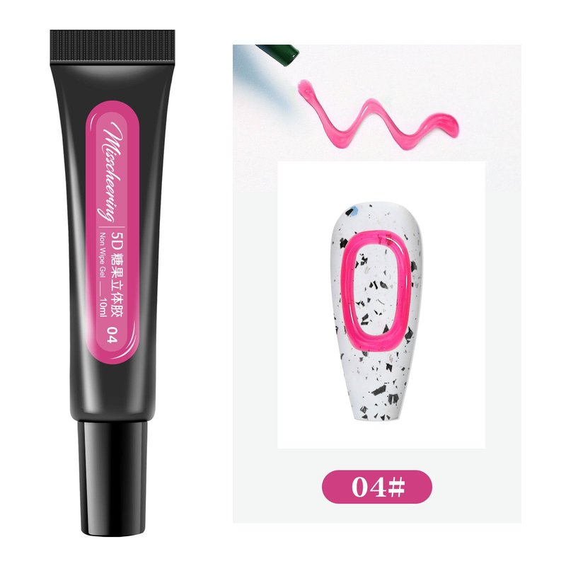 5D Jelly Nail Polish - Candy Macaron Gel (10ml)