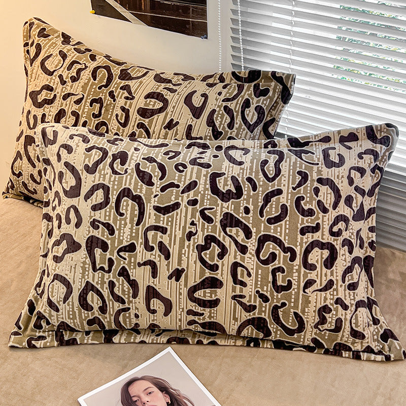 Extra-Thick Milk Velvet Pillowcases - Soft Home Textiles, 1 Pair