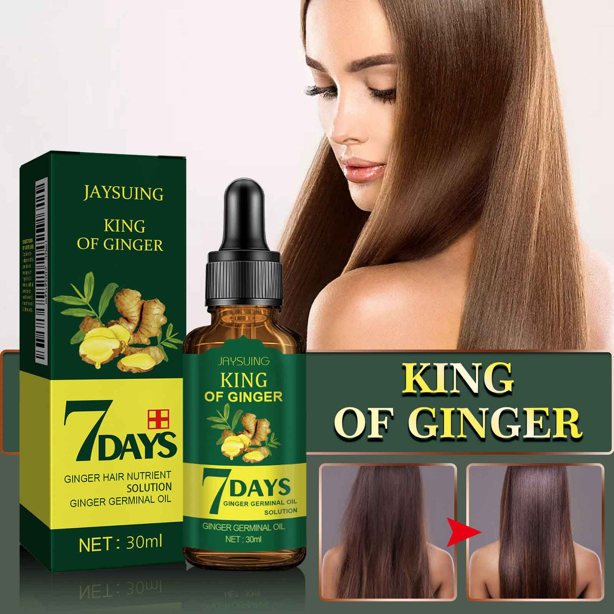 Ginger Root Strengthening Shampoo 30ml