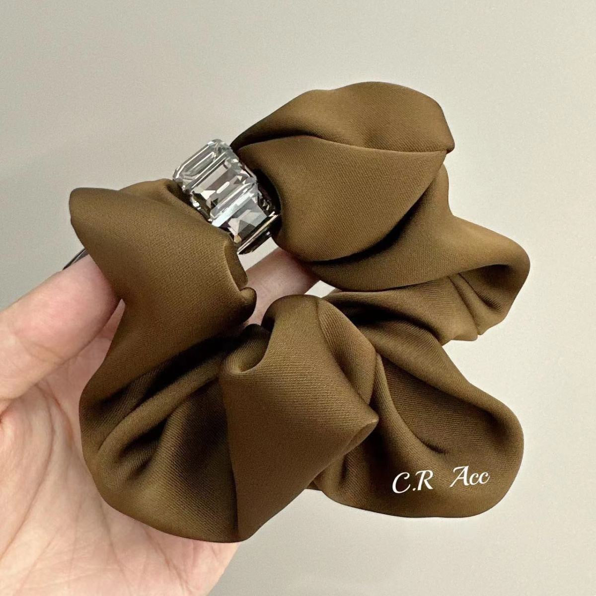 Summer Sweet Lace Scrunchie Hair Tie - Elegant Floral Hair Accessory