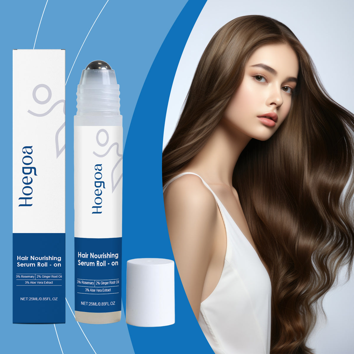 Hair Growth Roll-On - 25ml Body Care for Hair Loss & Regrowth