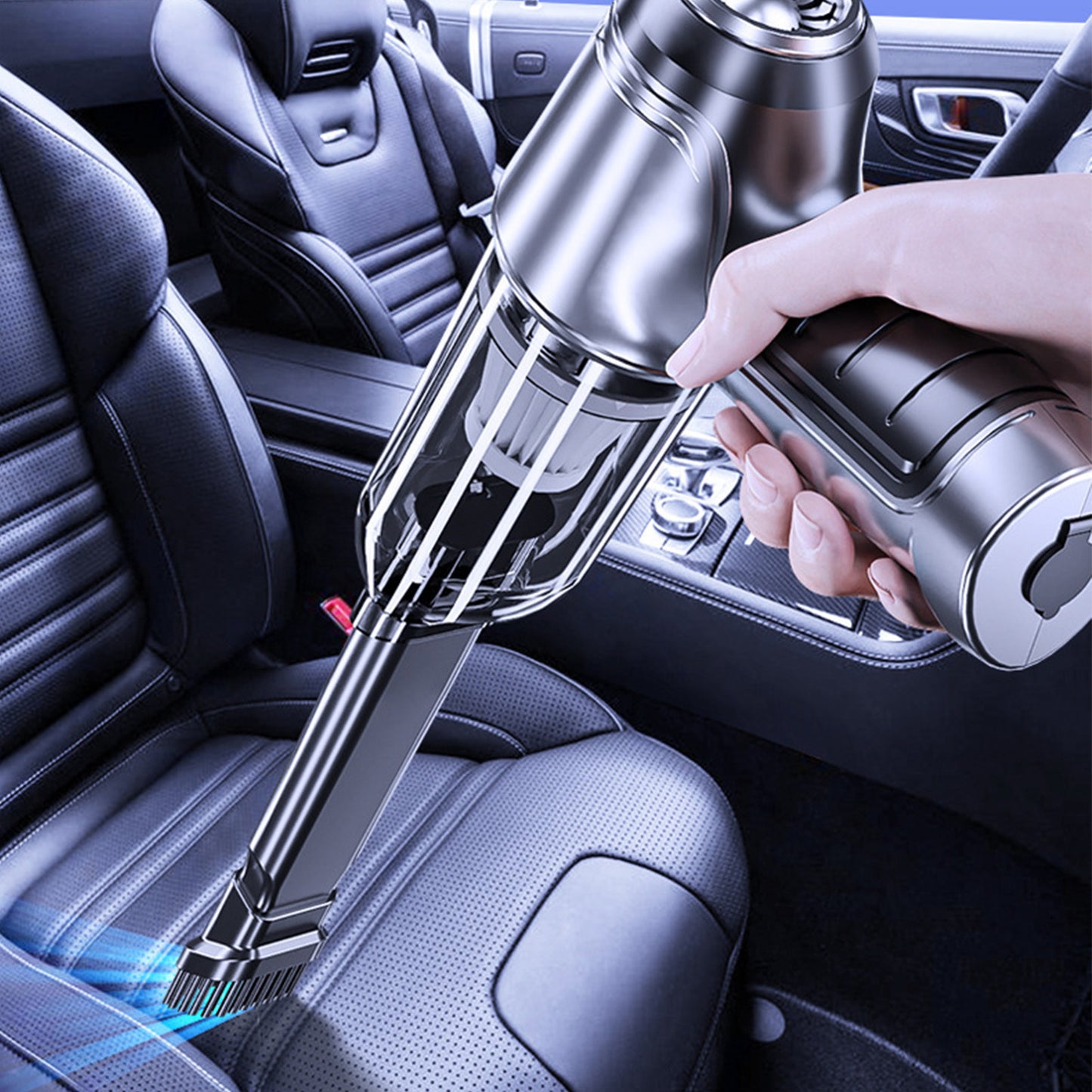 Cordless Handheld Vacuum Cleaner - 19000PA Suction, 2 Speed