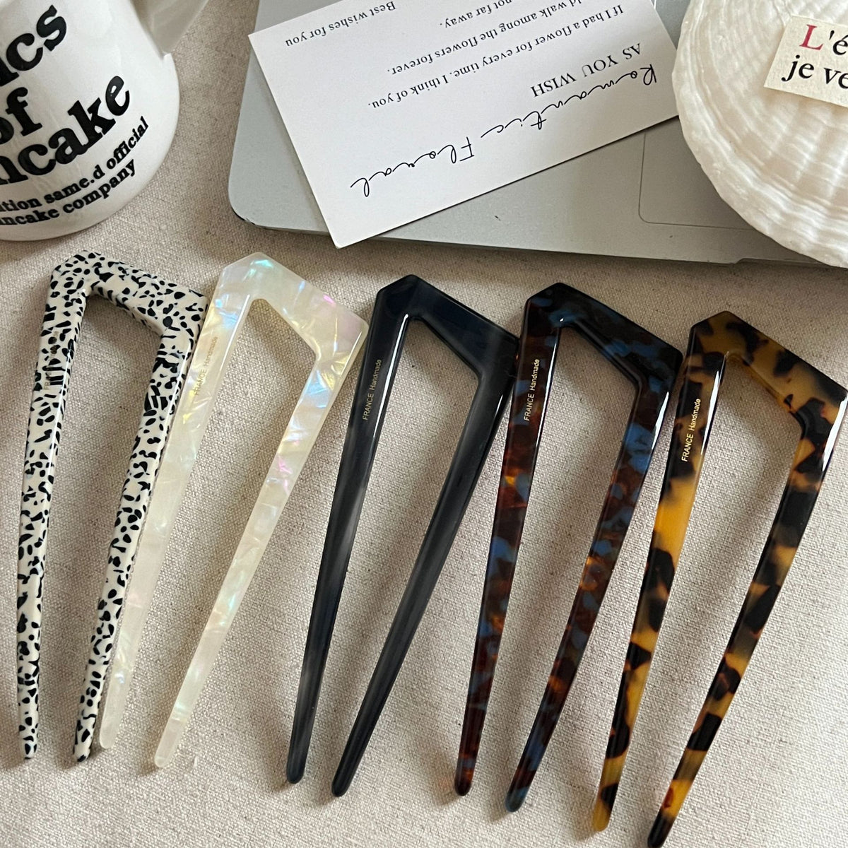 U-Shaped Irregular Hairpin for Updos - Stylish Hair Accessories