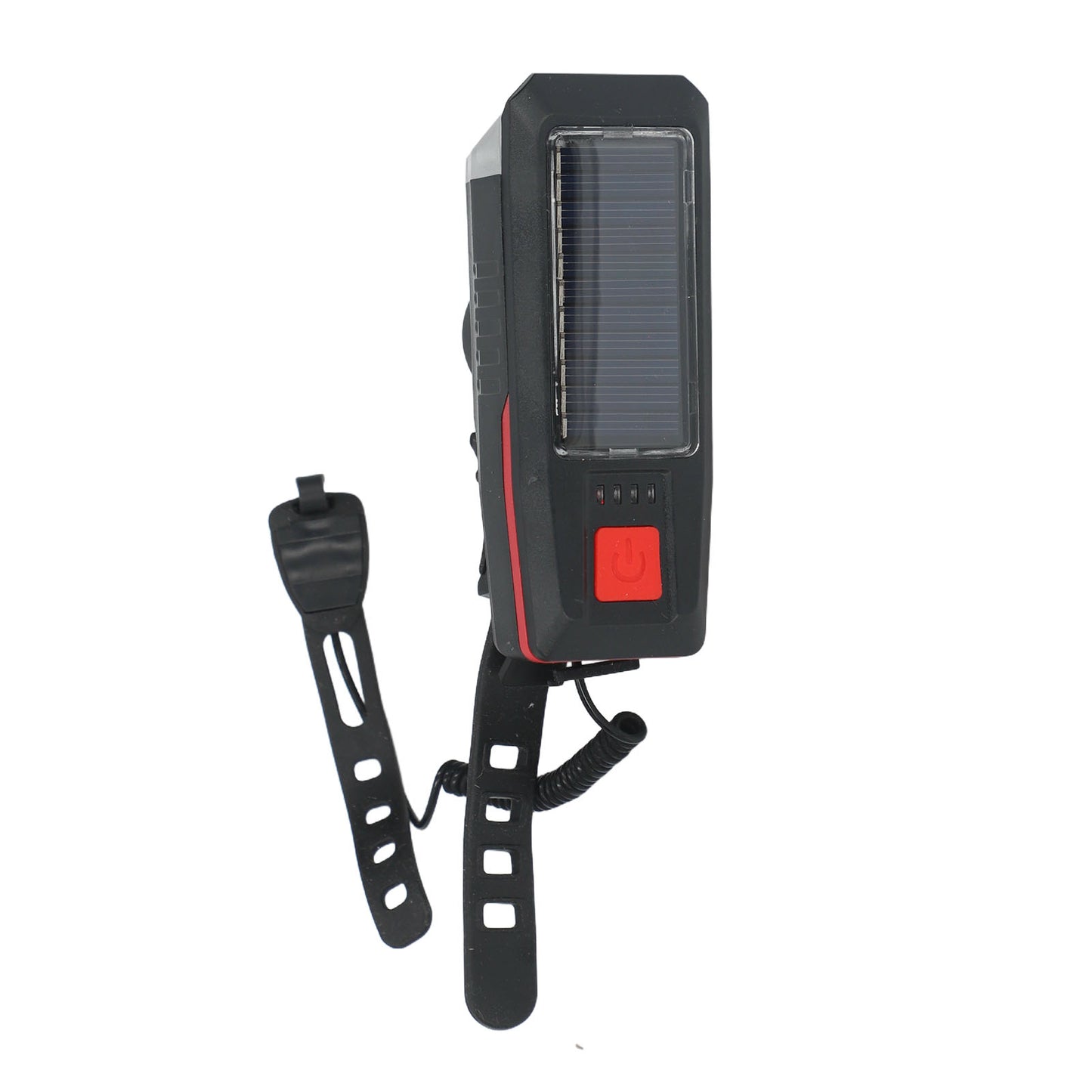 Solar Rechargeable Bike Light and Horn for Night Riding