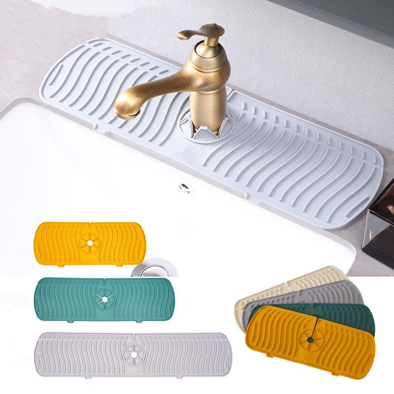 High-Temperature Resistant Silicone Drain Pad for Faucet Protection