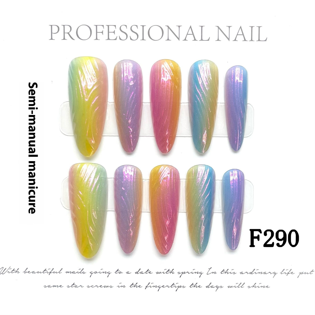 Women's Nail Tips Set - Personalized Short & Long Styles for Nail Art