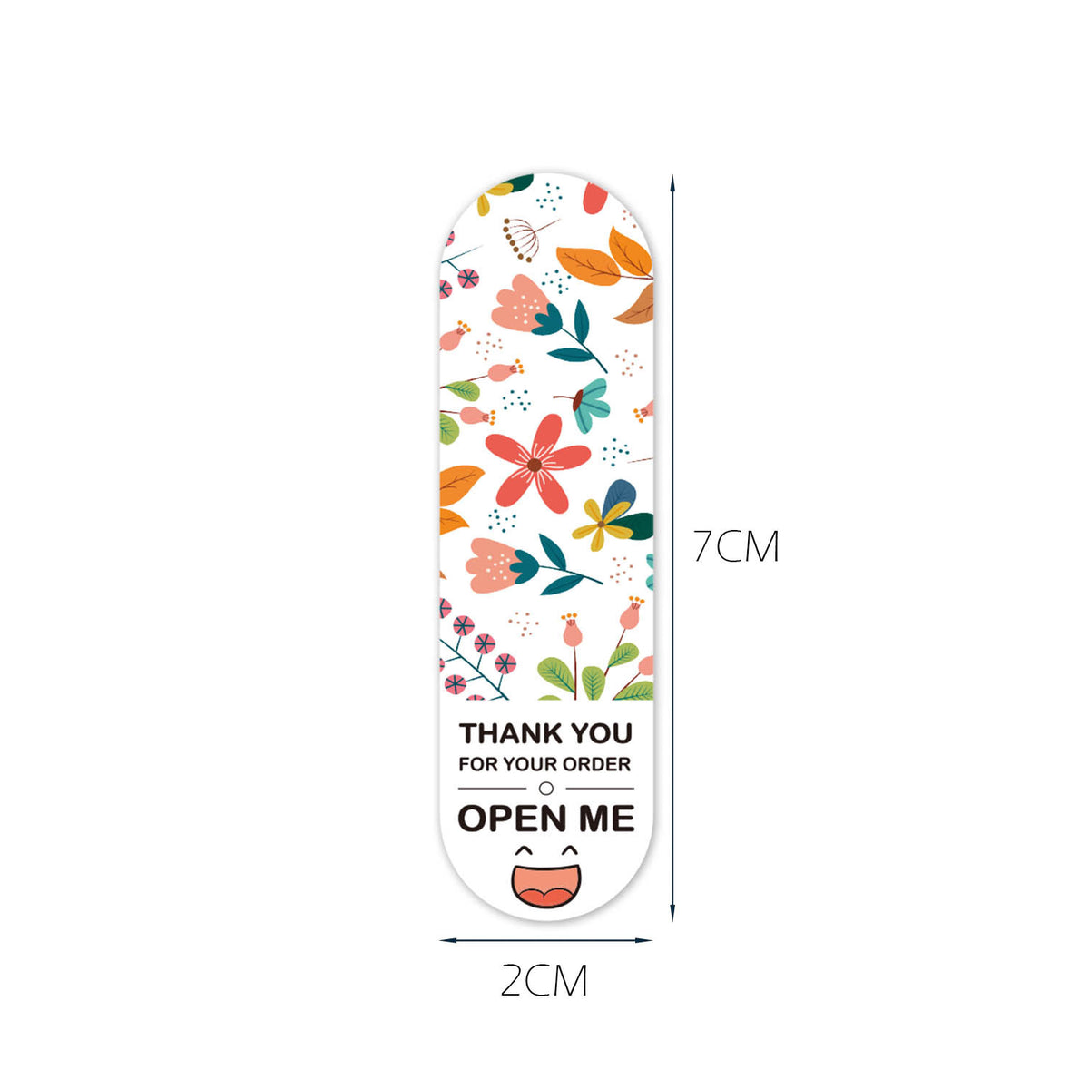Adhesive Sticker Pack for Packaging - 100 Cute Labels for Home & Kitchen