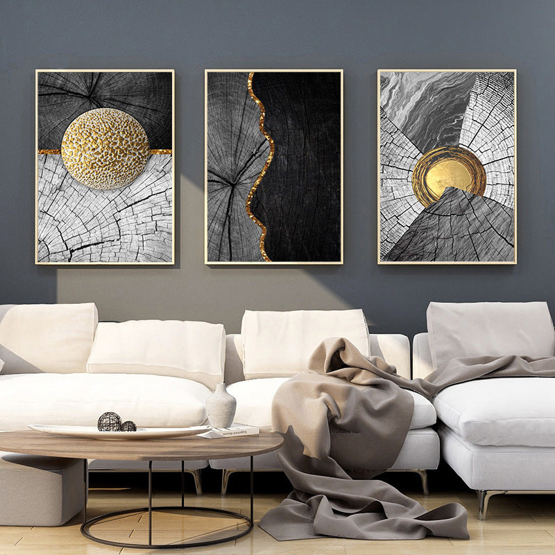 Abstract Geometric Canvas Wall Art Set - Modern Home Decor