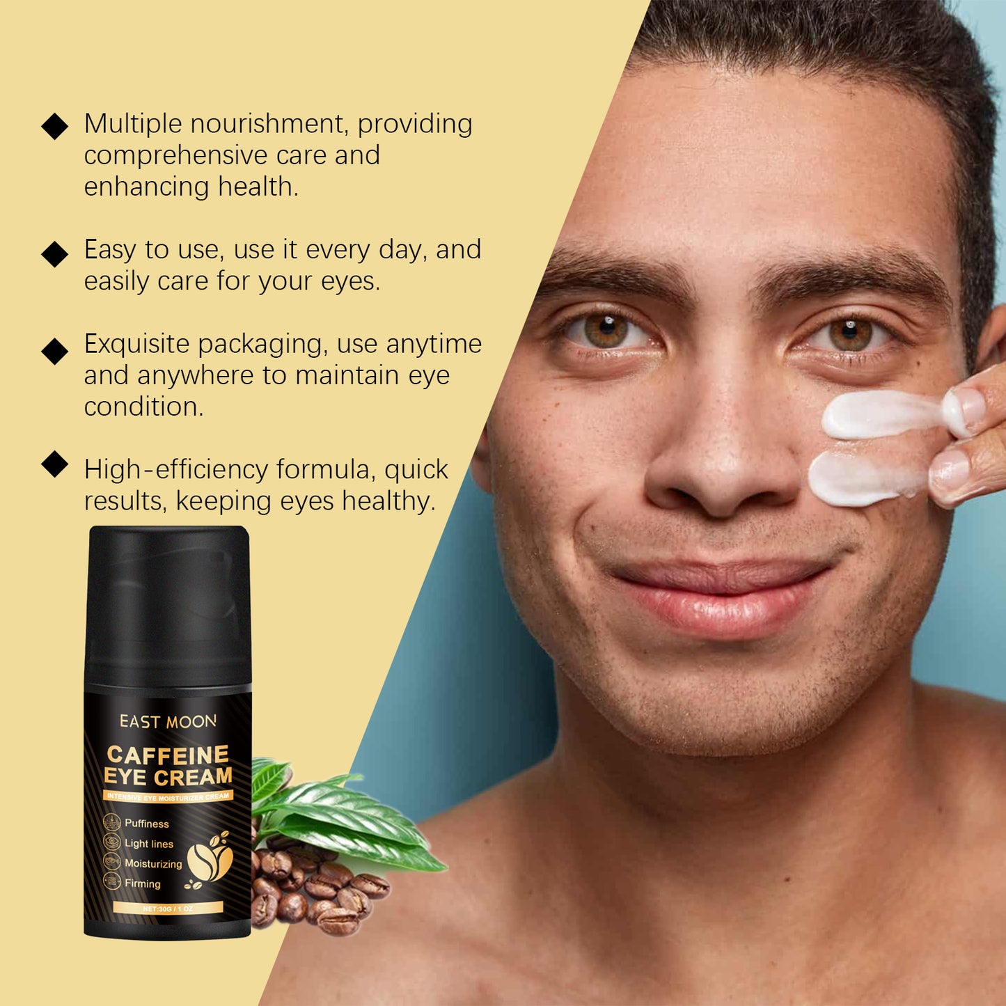 Caffeine Firming Eye Cream - Hydrating & Tightening Treatment