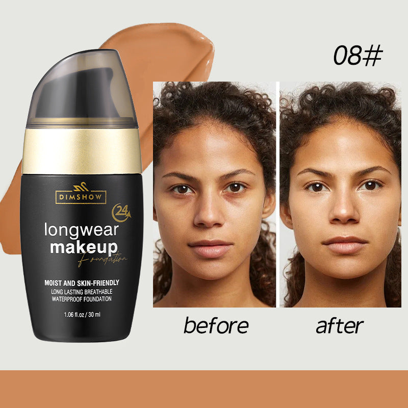 Long-Lasting Oil Control Liquid Foundation Cream for All Skin Types