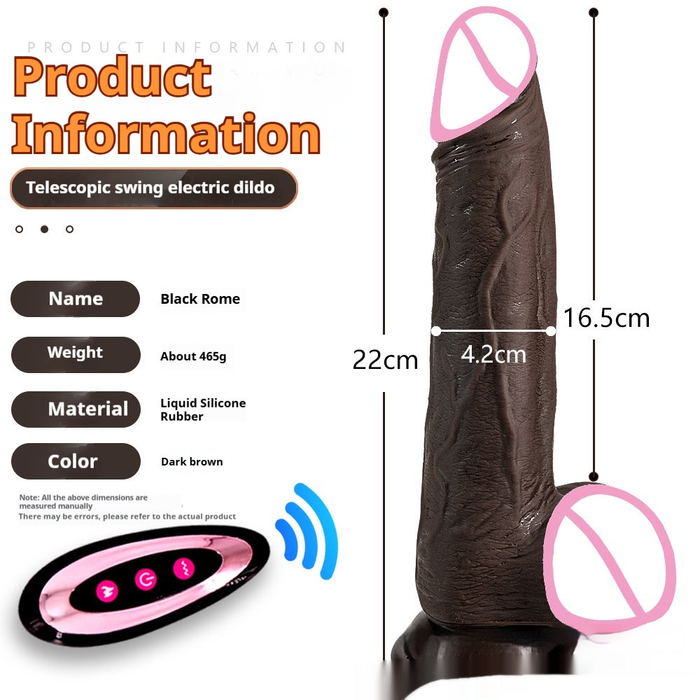 Automatic Retractable Vibrator Masturbation Device for Women