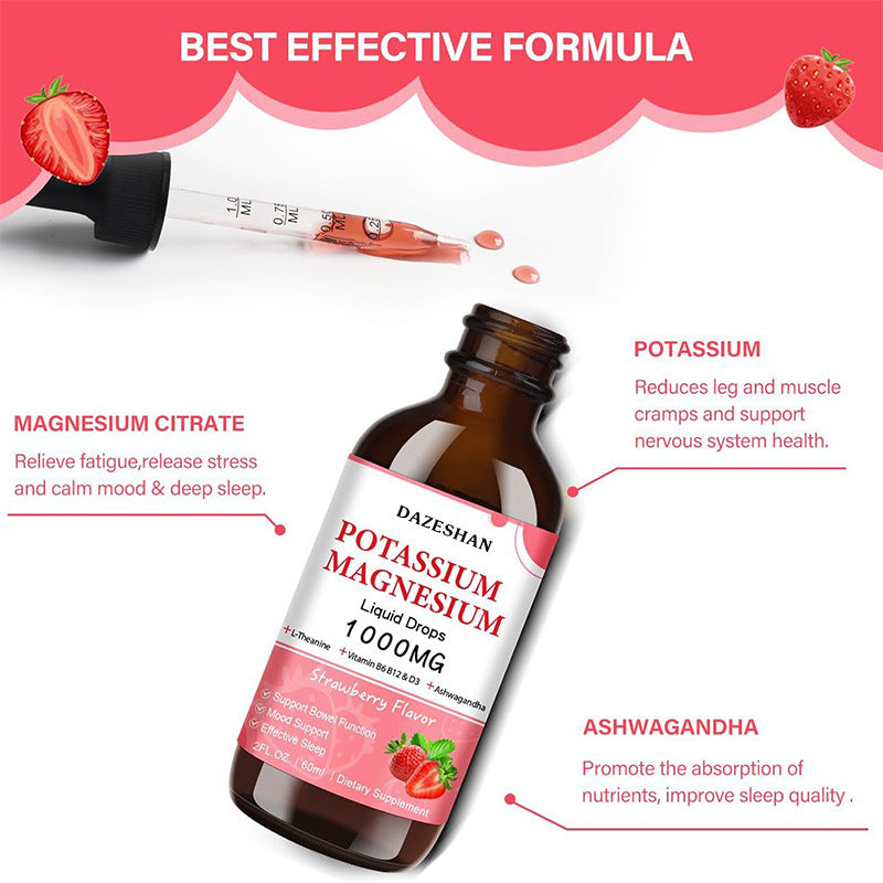 Potassium Magnesium Drops Sun Tanning Natural