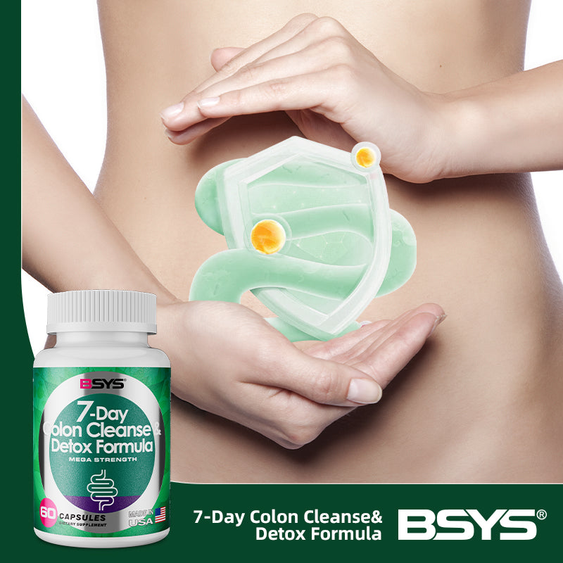 7-Day Colon Cleanse and Detox Supplement - 60 Capsules