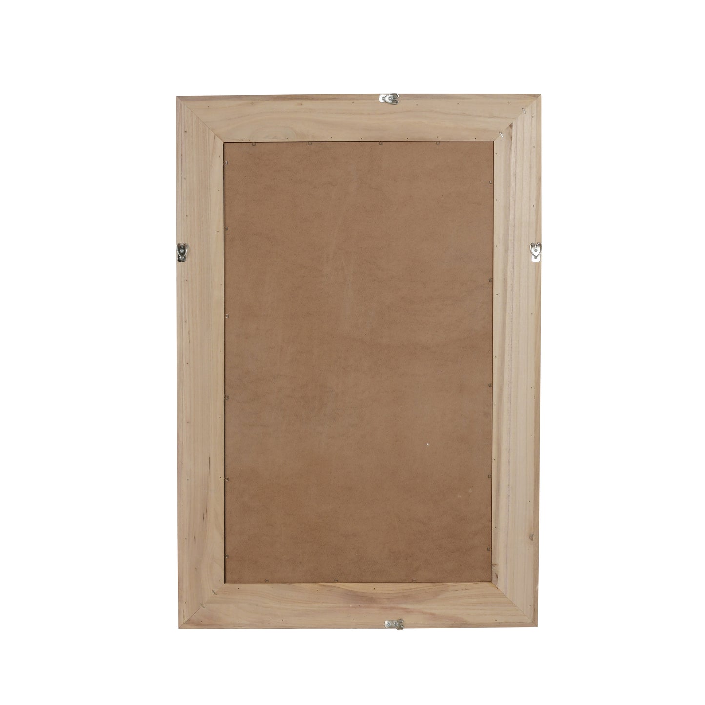 20"x30" Rattan Rectangle Decorative Mirror - Yellowish Brown