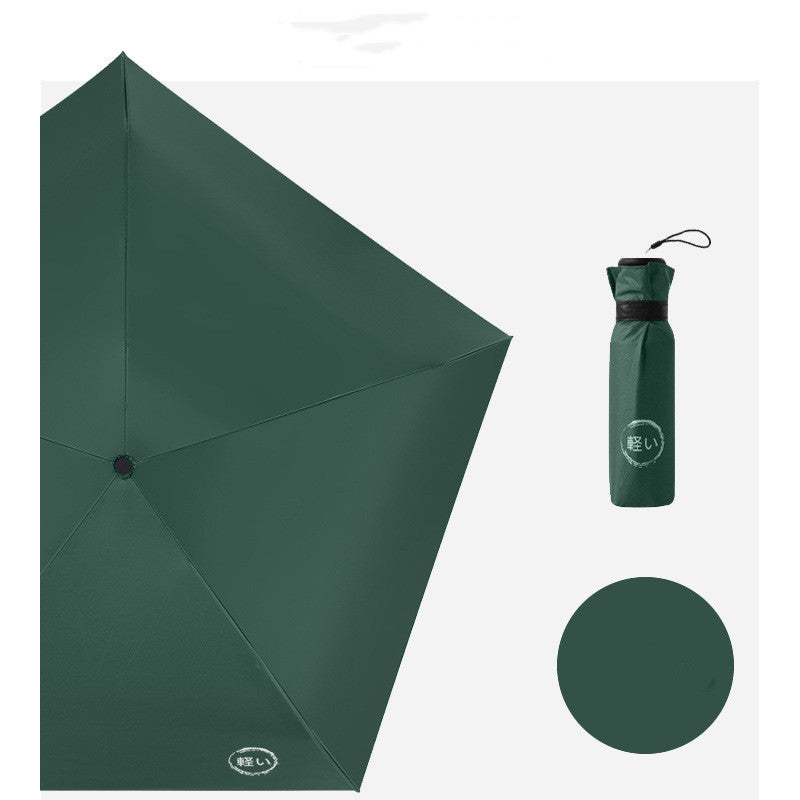 Portable UV Protection Umbrella - Ultra-Light Compact Sunscreen for Sun & Rain