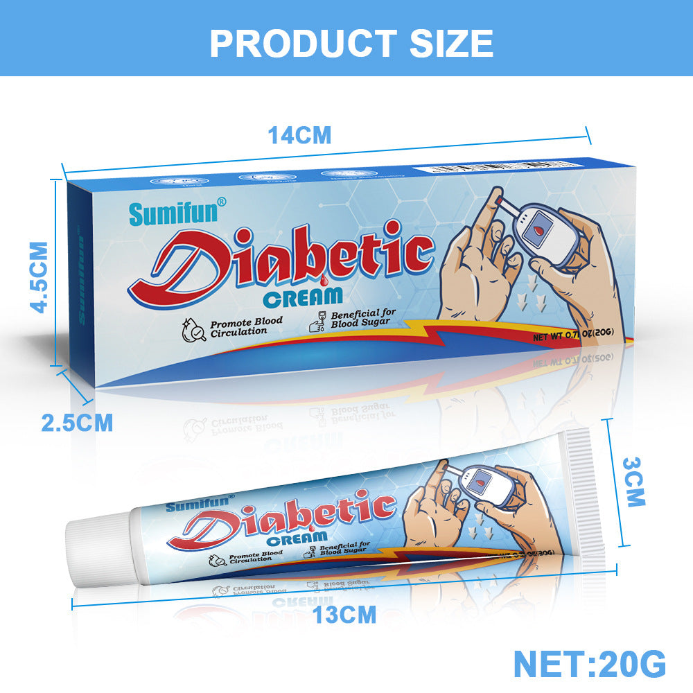 Blood Sugar Support Pain Relief Plaster Herbal Care Cream 20g