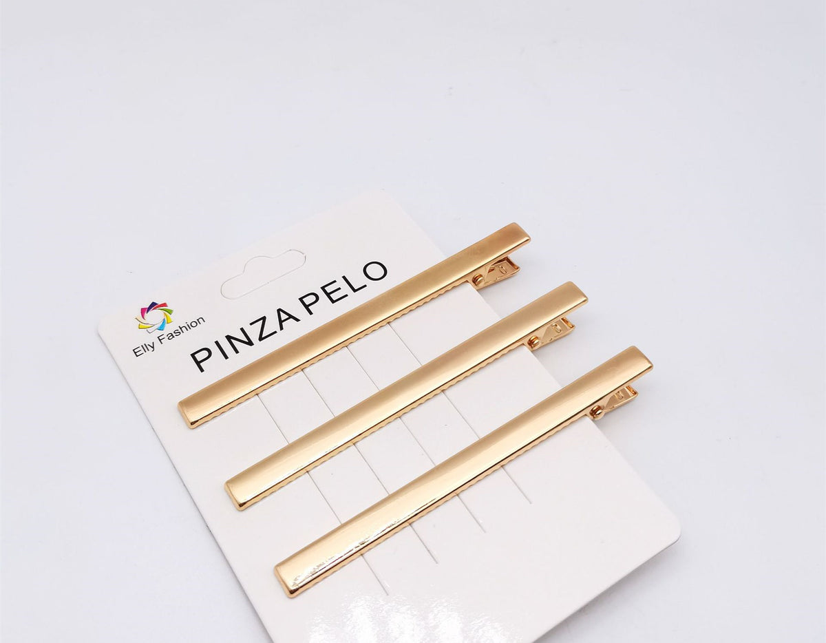 Hollow Duckbill Square Hair Clip Alloy Hair Accessory for Styling