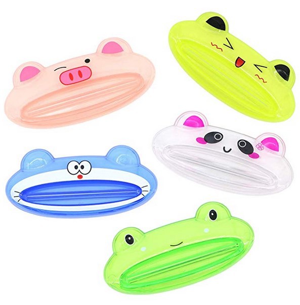Animal Toothpaste Squeezer Dispenser for Bathroom, Pack of 10