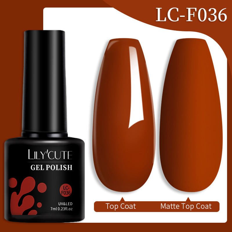 Colored Glitter Nail Glue Set for Nail Art - Waterproof & Non-Flushing