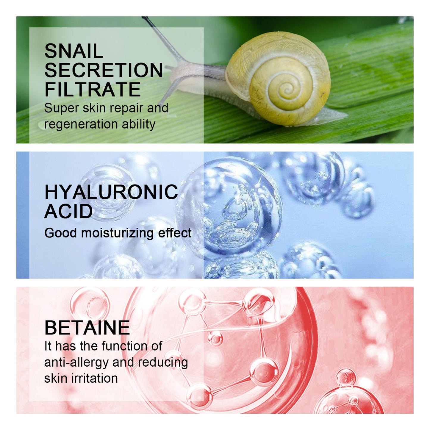 Snail Mucin Facial Moisturizing Cream - Anti-Aging & Hydrating Skin Essence