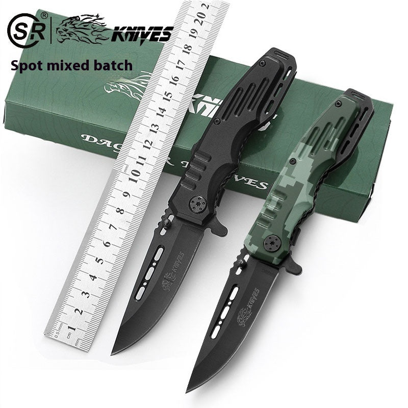 Outdoor Folding Knife Camping Portable High Hardness Multi-Use Tool