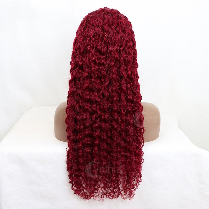 Former Lace Human Hair Wig with Water Color Variants - Natural Style & Length Options