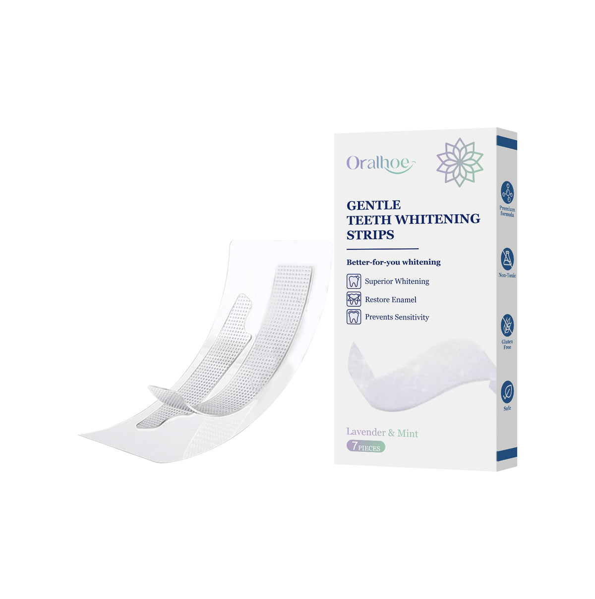 Dental Care Teeth Strips Dirt Removal