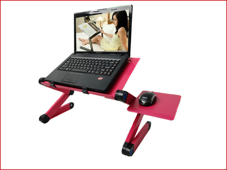 Cooling Laptop Desk Stand with Ventilation for Workspace and Tablets