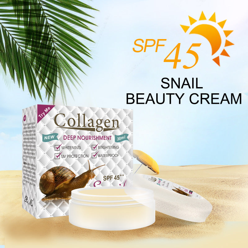 Snail Natural Pearl Face Cream - Hydrating Skin Care for All Skin Types 30ml