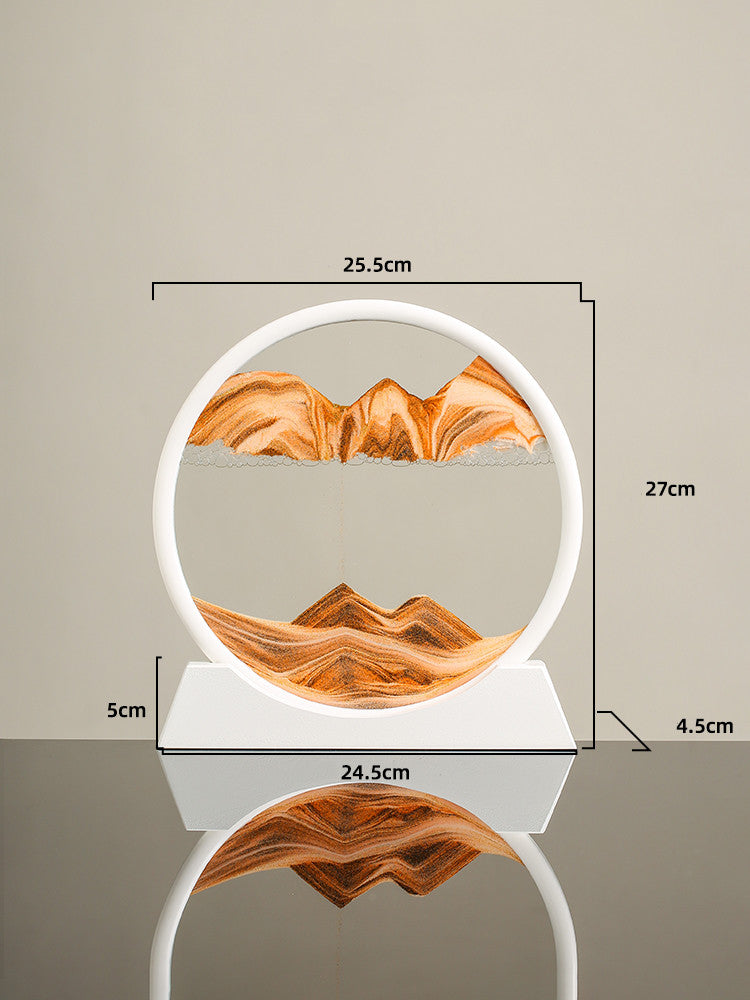 Decorative Quicksand Art Canvas Ornament for Home & Office