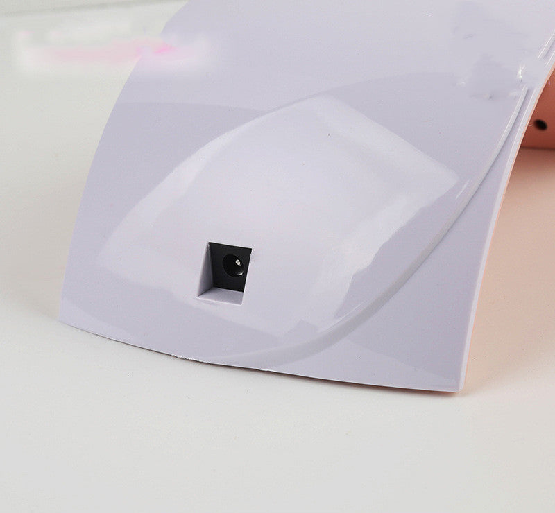 LED Nail Lamp with Display - 36W, 18 Bulbs, White