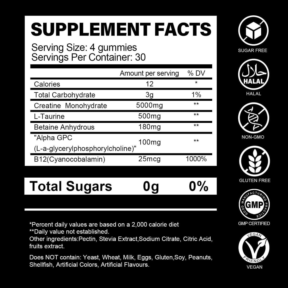 Creatine Jelly - Raspberry Flavored Supplement