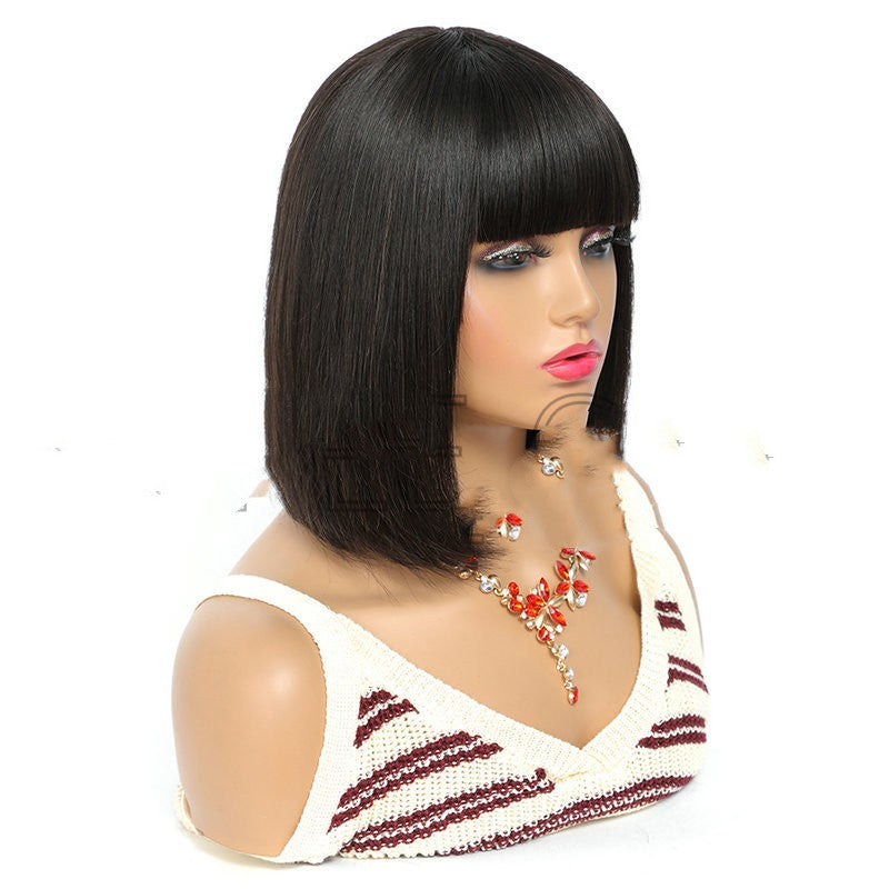 Women's Short Hair Cosplay Wig with Multiple Density & Length Options