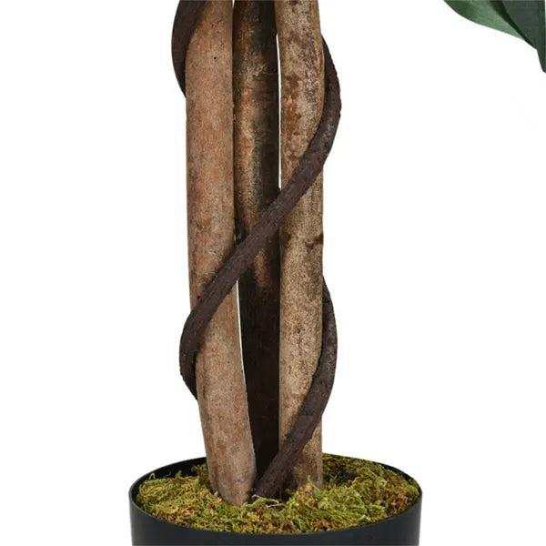 4FT Artificial Ficus Tree with 504 Leaves - Green