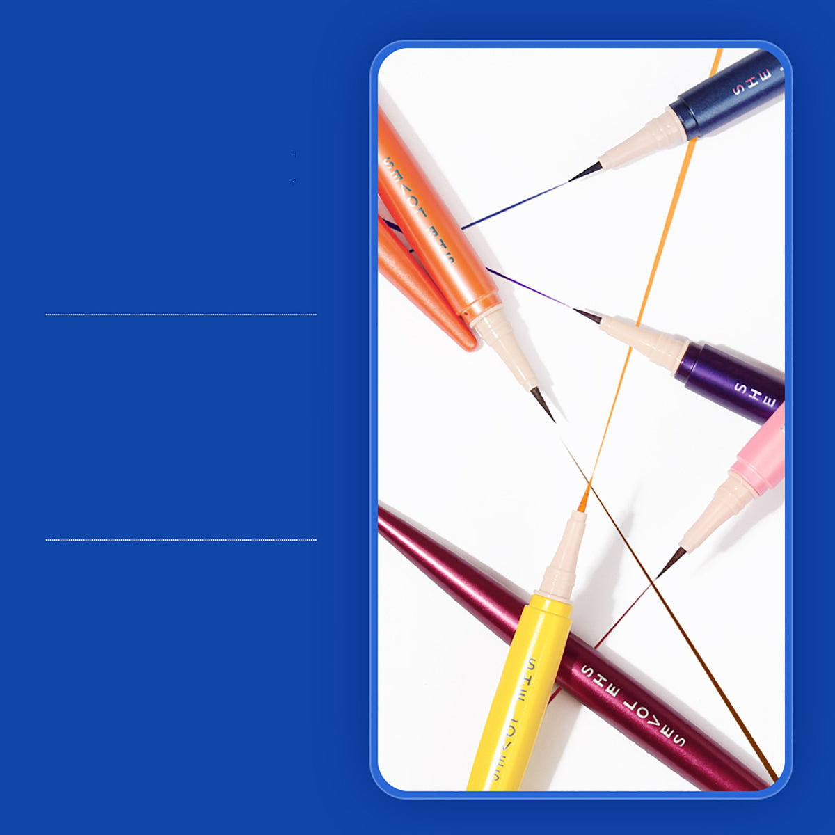 Liquid Eyeliner Pencil - Extra Fine Tip for Precise Eye Makeup - Multiple Styles