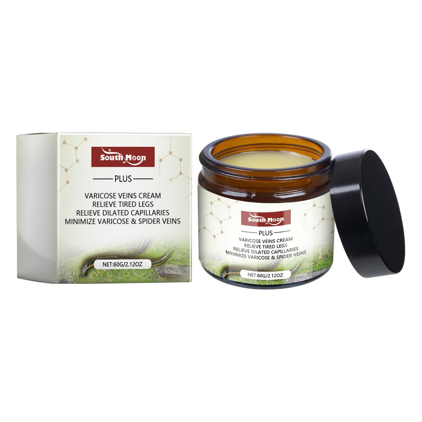 Leg Care Massage Cream - Soothing Relief for Varicose Veins