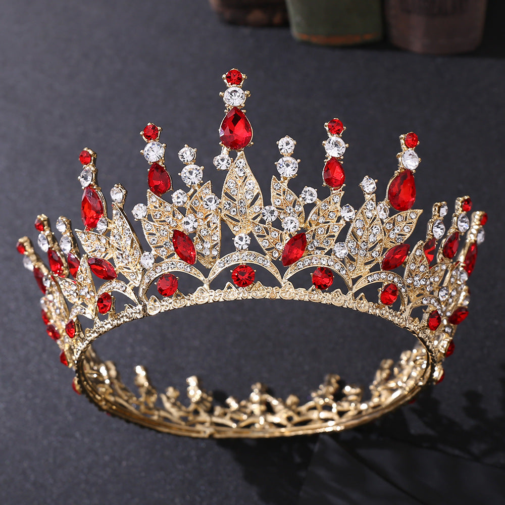 Bride Crystal Crown Headband - Wedding Hair Accessory