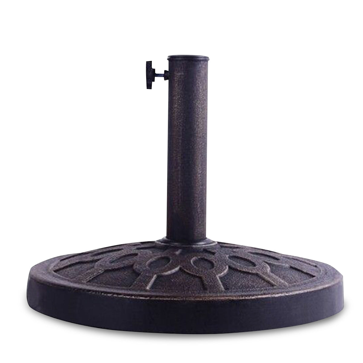 Heavy Duty 30lbs Outdoor Patio Umbrella Base - 18 Inches