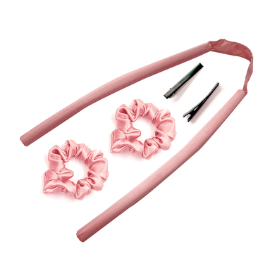 Lightweight Rubber Curling Iron for Curly Hair - Non-Injury Hair Styling Tool