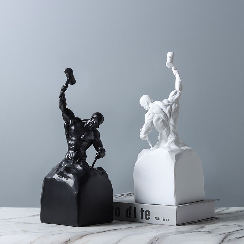 Abstract Resin Sculpture Decorations for Home & Garden - Multiple Styles