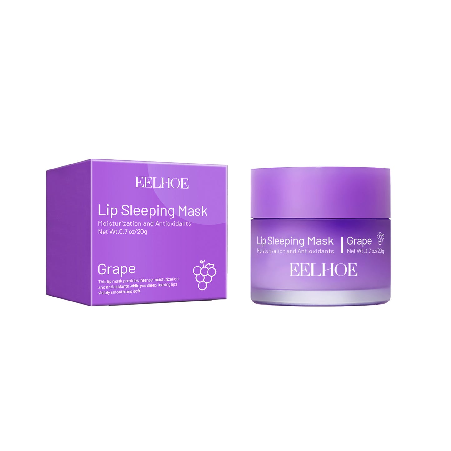 Hydrating Lip Sleeping Mask - Moisturizing & Exfoliating Lip Treatment