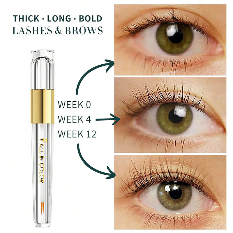 Long Black Eyelash Serum 3ml - Natural Thick Full Lash Enhancer
