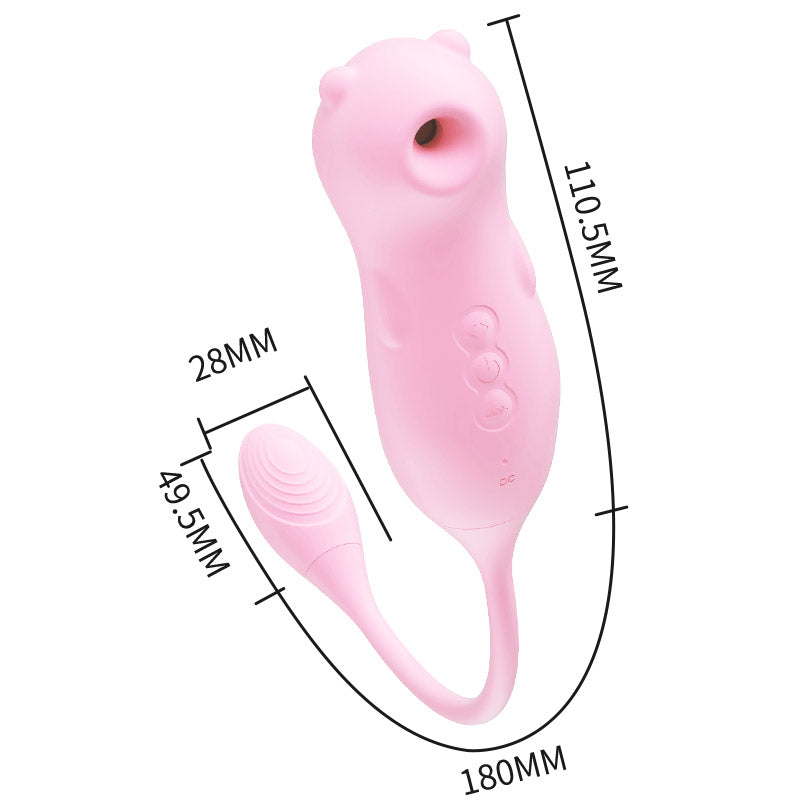 Adult Wellness Suction Massager for Women - Pulse & Shock Pink or Yellow