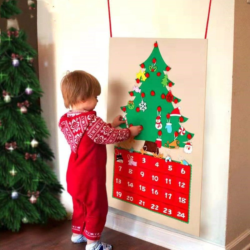 Creative Felt Christmas Tree - Festive Holiday Decor for Home