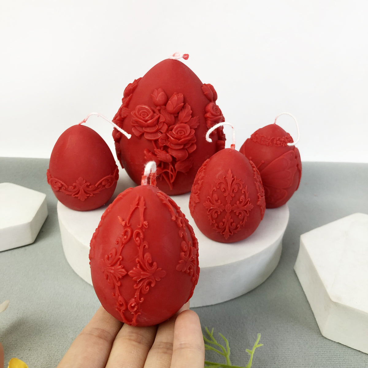 Egg Silicone Mold for Baking, Chocolate, Candle Making & Crafts - Irregular Shapes
