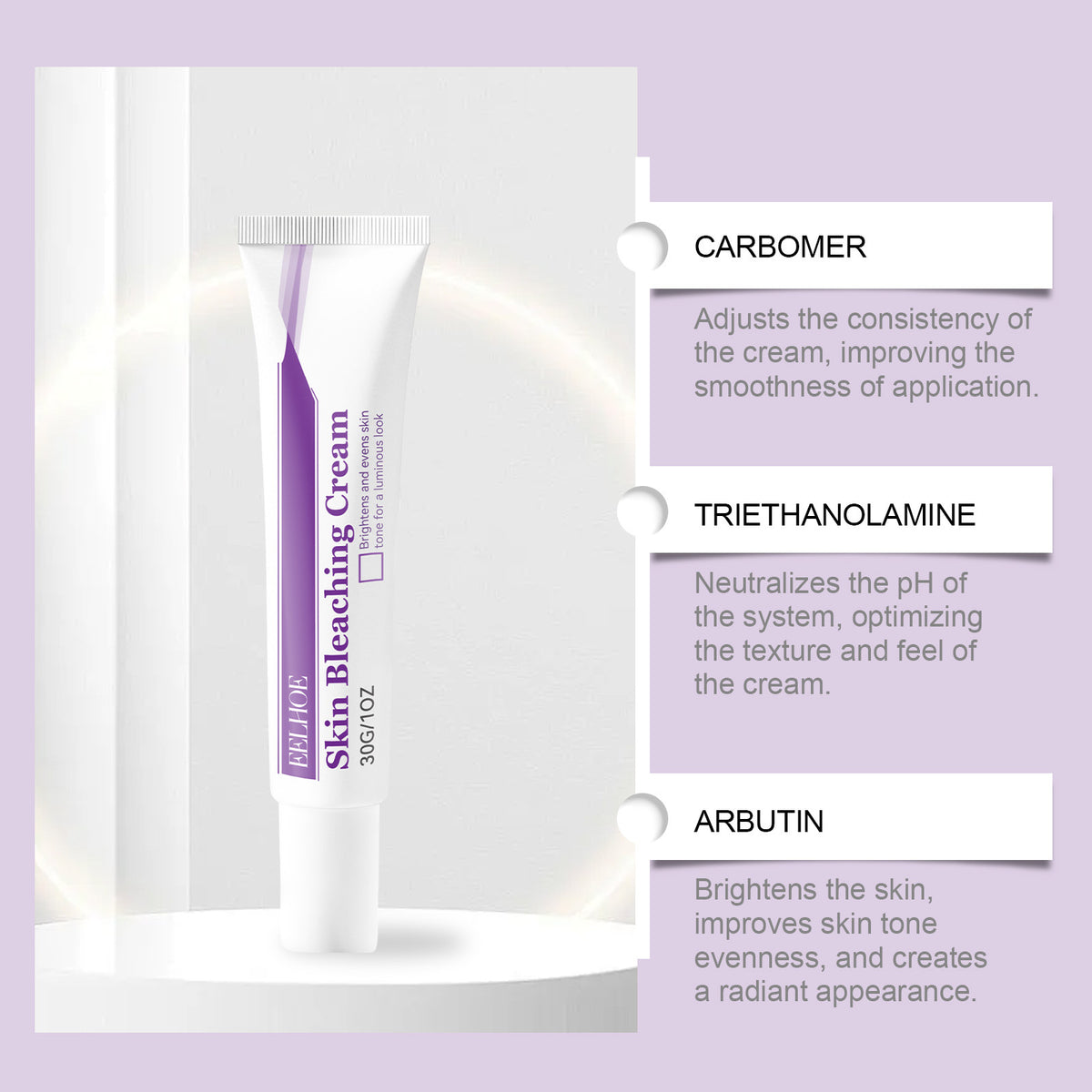 Firming Whitening Face Cream with Arbutin - 30g
