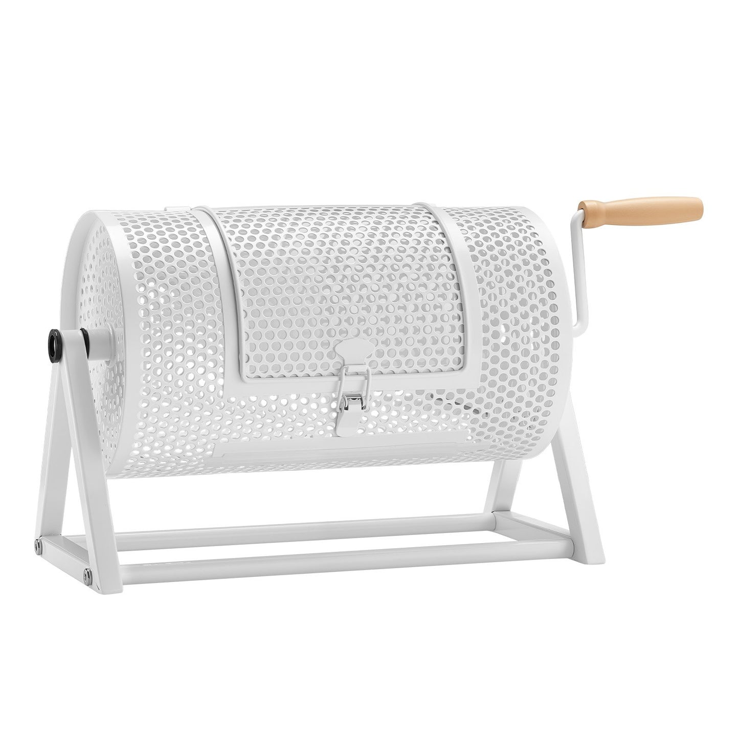Raffle Ticket Spinner Cage 11.6" x 6.6" Holds 2500 Tickets or Ping Pong Balls - Lottery Drum with Reinforced Handle and Stable Stand
