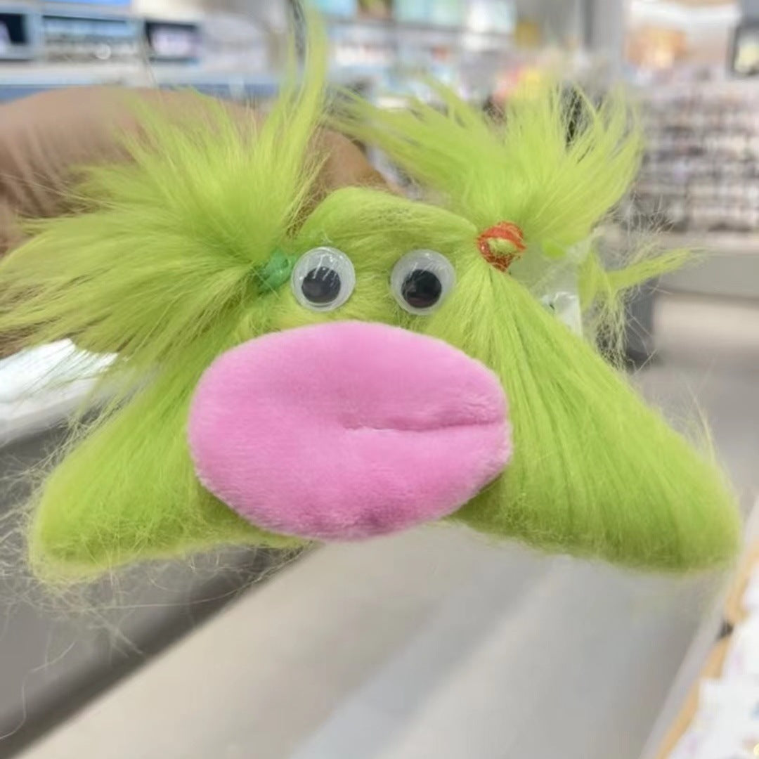 Plush Headband with Ears - Cute Expression Design